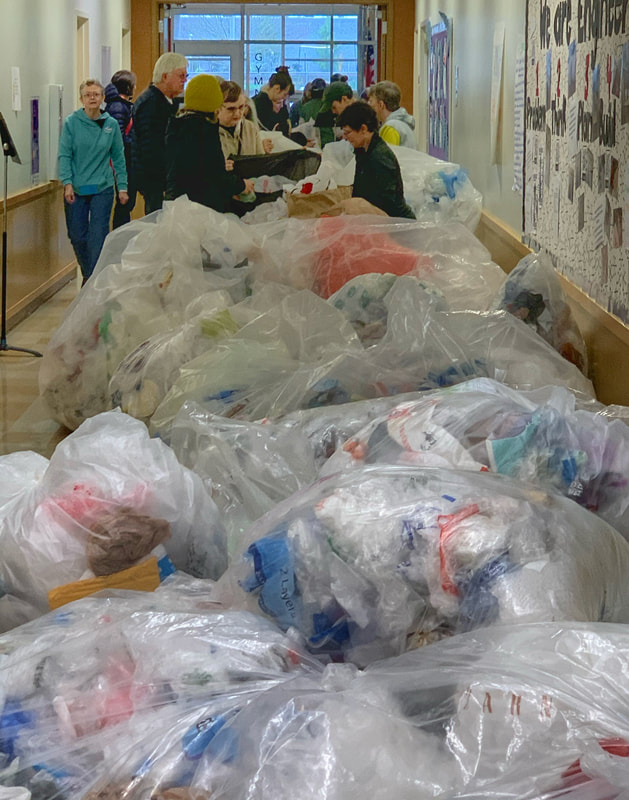 Plastic bags and film collection